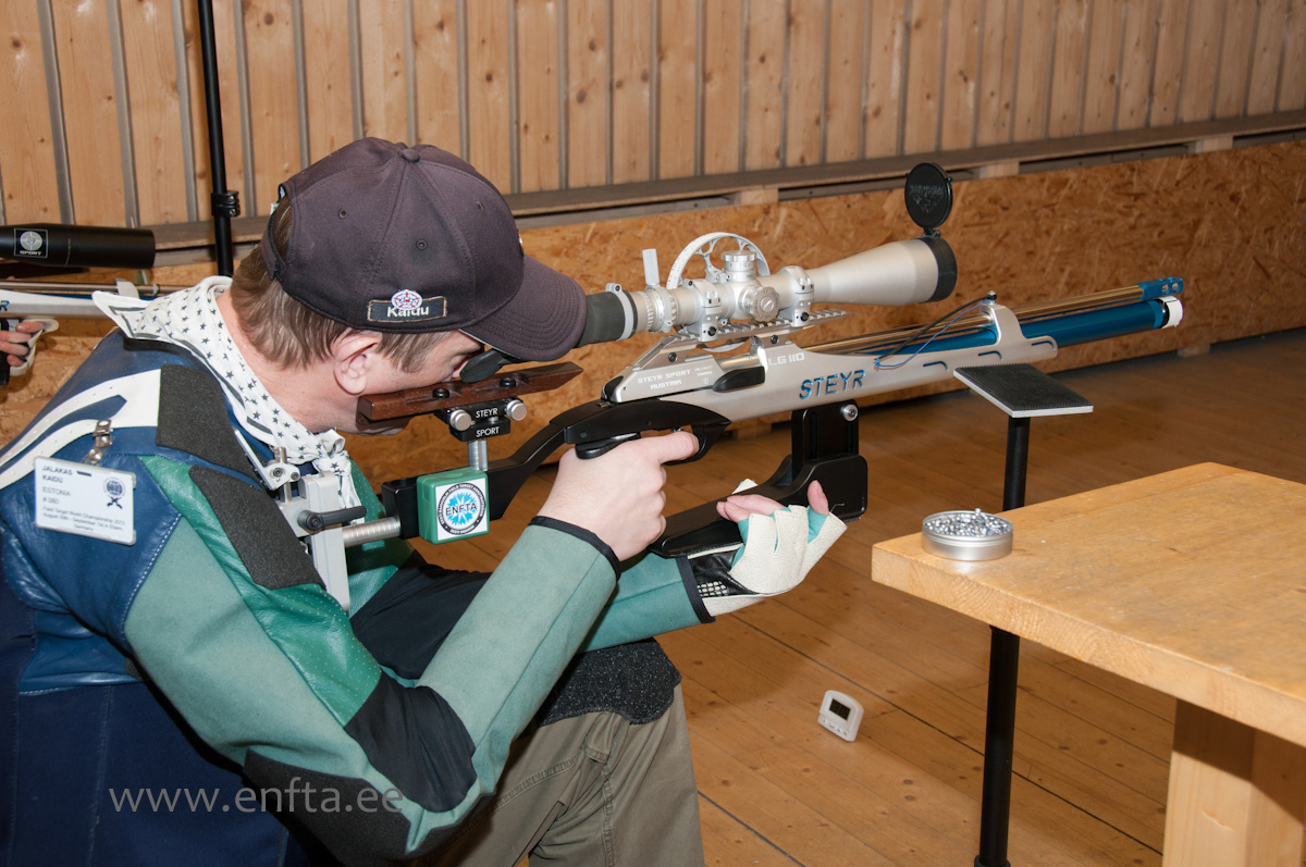 Kaidu Jalakas - Steyr LG 110 Field Target, March-X Tactical 8-80x56